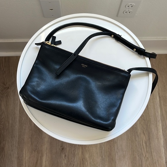 Celine Handbags - Celine Trio Bag